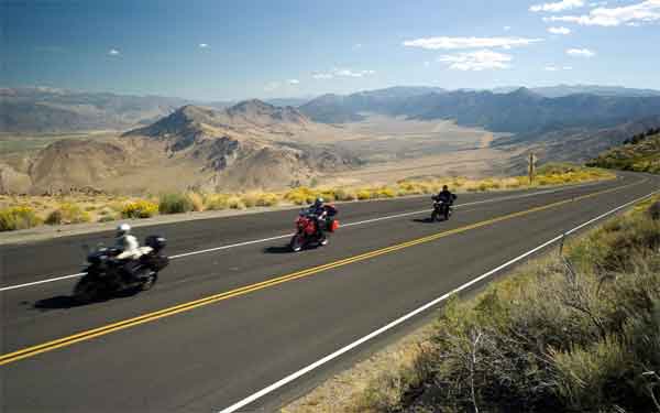 Motorcycle riders love the ride from Murrieta to Carlsbad from the ocean to high mountains of Cleveland Forest